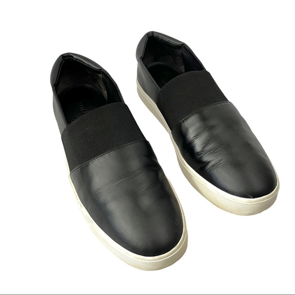 VINCE Leather Slip-Ons - Picture 3 of 8